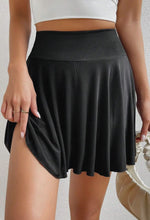 black skort