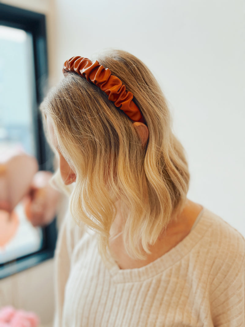 leather headband