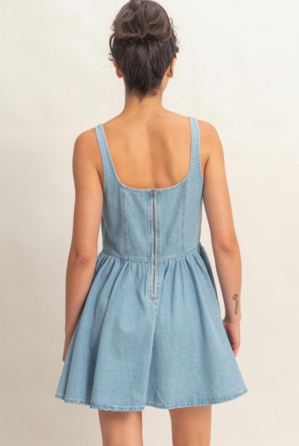 denim mini dress – Made New Clothing Co