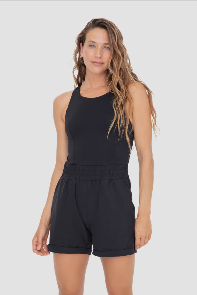 black active romper