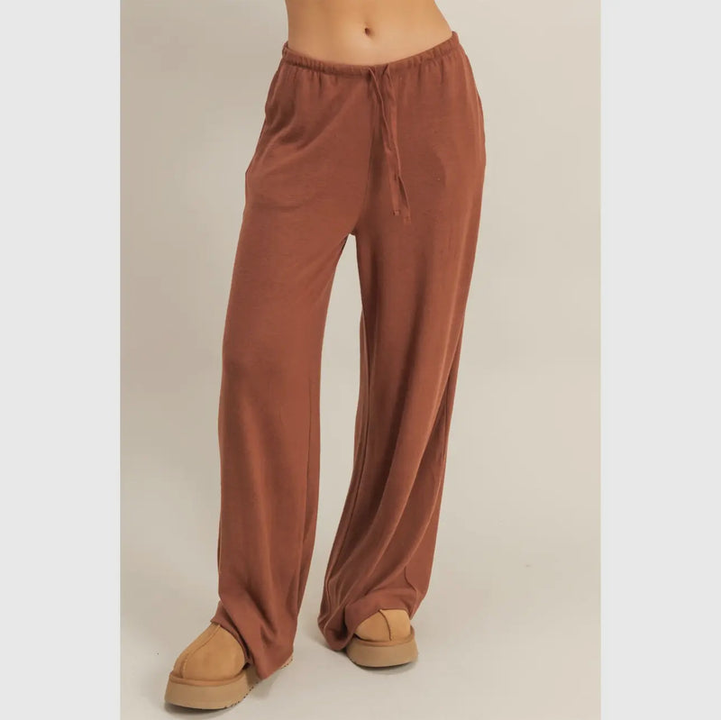 relaxed wide leg pants